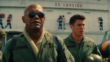 The Aviator, Lieutenant Colonel Packard (Samuel Lee Jackson) in Kong : Skull Island