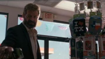 The magnet "I Love TX" in Logan