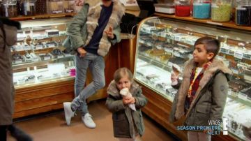 The white shoes in Keeping Up With The Kardashian