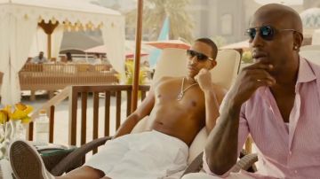 shoes grey Ludacris (Tej) in Furious 7