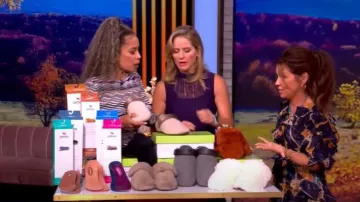 Missoni Zig-Zag Knit Midi-Dress worn by Sunny Hostin as seen in The View on  September 26, 2025