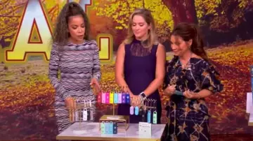 Ulla Johnson Tida Short Sleeve Midi Dress worn by Gretta Monahan as seen in The View on  September 26, 2025