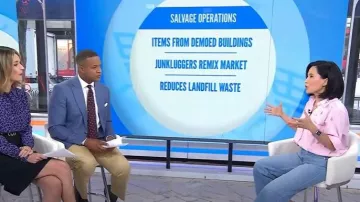 Zara Jewel Poplin Shirt worn by Vicky Nguyen as seen in Today on September 26, 2025