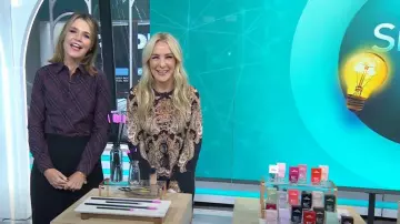 Veronica Barbe Lupita Robe portée par Chassie Post comme on le voit dans Today le 30 septembre 2025