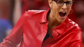 Stephanie White WNBA Playoffs Demi-finale Rouge Blouson en cuir