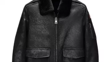 Airforce Flight Embroidered Coat Aviator Jacket Mens