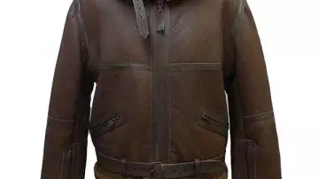 RAF Shearling Flight Bomber Blouson d’aviateur pour homme