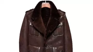 Hommes Pilotes Cuir B3 Peau De Mouton Flying Bomber Homme Veste D’aviateur