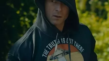 Chad Powers 2025 Sweat à capuche Glen Powell gris
