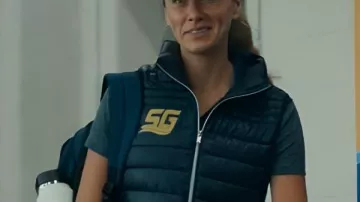 Chad Powers S01 Perry Mattfeld Puffer Vest worn by Ricky (Perry Mattfeld) in Chad Powers