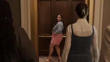 Sugar Thrillz Coated Platforms worn by Althea (Beanie Feldstein) as seen in Only Murders in the Building (S05E06)