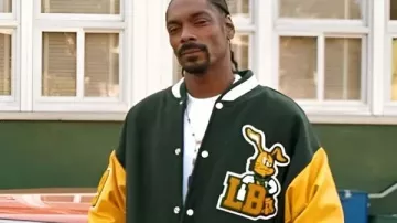 Ego Trippin Snoop Dogg Long Beach Varsity Jacket in snoop dogg - Press Play (Produced By DJ Qu - Ego Trippin'