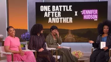 Cult Gaia Sonoma Skirt worn by Regina Hall as seen in The Jennifer Hudson Show on  September 30, 2025