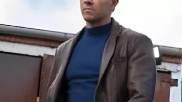 Play Dirty Mark Wahlberg Brown Leather Blaze