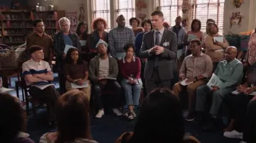 Converse Chuck Taylor All Star Canvas worn by Gregory Eddie (Tyler James Williams) as seen in Abbott Elementary (S05E01)