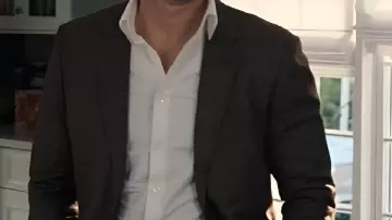 Play Dirty Mark Wahlberg Brown Blazer