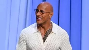 Dwayne Johnson The Tonight Show Starring Jimmy Fallon Camiseta blanca S13