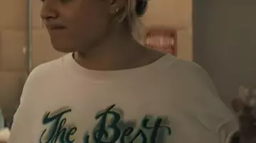 Gen V S02 Lizze Broadway White Sweatshirt worn by Emma Meyer / Little Cricket (Lizze Broadway) in Gen V (S02)