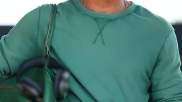 Green Sweatshirt worn by Sonny Hayes (Brad Pitt) in F1 The Movie