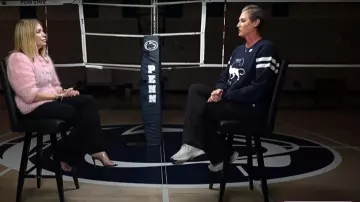 Maridruna Fiona Cardigan worn by Jill Martin as seen in Today on October 1, 2025