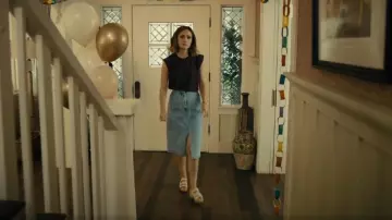 Beklina Buckle Clog worn by Sylvia (Rose Byrne) as seen in Platonic (S02E10)