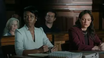 Karen Millen Petite Forever Belted Pencil Midi Dress worn by Lawyer as seen in Law & Order (S25E01)