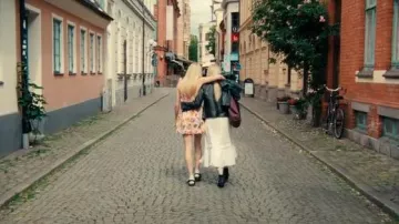 Ganni Feminine Buckle Ballerinas worn by Amanda (Carla Sehn) as seen in Diary of a Ditched Girl (S01E02)