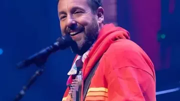 Colonial Life Arena Adam Sandler Red Track Jacket