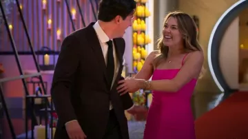 Superdown Yovanna Midi Dress worn by Megan Walerius as seen in Love Is Blind (S09E05)