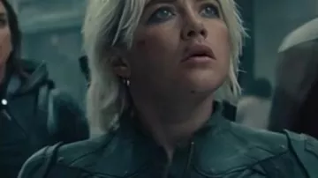 Combinaison Thunderbolts 2025 portée par Yelena Belova (Florence Pugh) vue dans Thunderbolts*