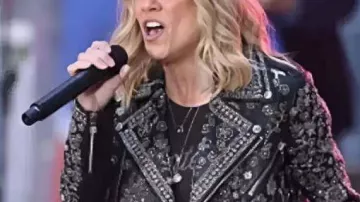 NBC Today 2025 Sheryl Crow Chaqueta floral negra