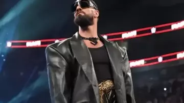 Monday Night RAW Seth Rollins Leather Long Coat worn by Seth Rollins as seen in WWE Raw