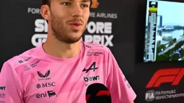 Camiseta Pierre Gasly F1 Grand Prix Of Singapore