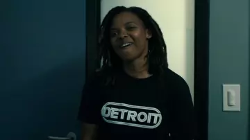 Detroit T-Shirt worn by Sister Sage (Susan Heyward) in Gen V (S02E06)