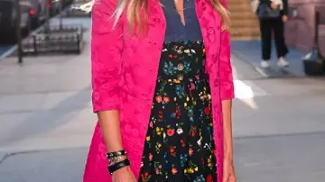 Pink Coat worn by (Sarah Jessica Parker) in CBS Mornings Plus