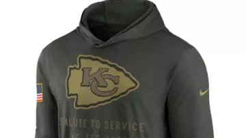 Kansas City Chiefs 2025 Salute To Service Sideline Hooded Pullover in How to Choose the Right Size NFL Jersey (Nike Edition)