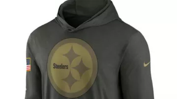 Pittsburgh Steelers 2025 Salute To Service Sideline Hooded Pullover in How to Choose the Right Size NFL Jersey (Nike Edition)