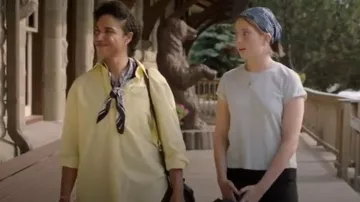 H&M Chemise en lin mélangé portée par Jasmine (Heartland) comme on le voit à Heartland (S18E08)