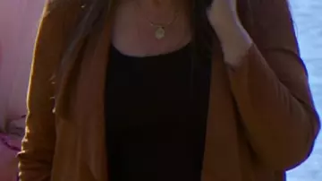 Brown Suede Jacket worn by (Camryn Manheim) in Murder in a Small Town