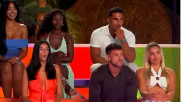 Fashion Nova Blissful Day Maxi Skirt Set worn by Andrea Carmona as seen in Love Island Games (S02E18)