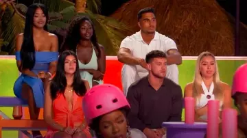 White Fox Lets Get Loud Dress worn by Nicola Gauci Borda-Warr as seen in Love Island Games (S02E18)