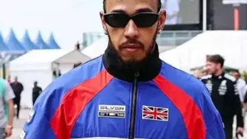 Chaqueta de pista Lewis Hamilton Silverstone Racing