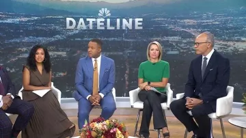 T-shirt pull à col rond en tricot bouclé Madewell porté par Dylan Dreyer, comme on le voit dans Today le 6 octobre 2025