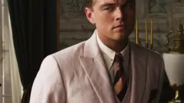 The Great Gatsby Leonardo DiCaprio Suit worn by Jay Gatsby (Leonardo DiCaprio) in The Great Gatsby