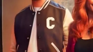 “C” Teddy Varsity Jacket worn by Michael Bublé in The Voice S28 Promo