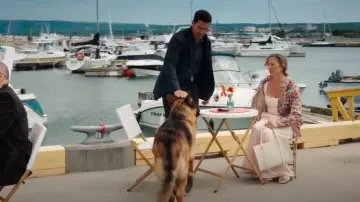 Bolso tote Coccinelle Hop On usado por Andrea Kaufman como se ve en Hudson & Rex (S08E03)