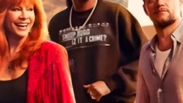 Snoop Dogg ¿Es un crimen? Sudadera negra usada por Snoop Dogg en The Voice S28 Promo