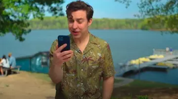 AllSaints Shirt Woth Liner Buttons worn by Evan Marquez (Brian Jordan Alvarez) as seen in English Teacher (S02E07)