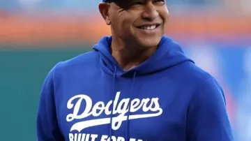 Dave Robert Los Angeles Dodgers Built For Fall Sweat à capuche