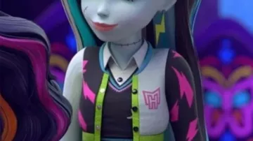 Veste universitaire de Frankie Stein (Ceci Balagot) dans Monster High 2